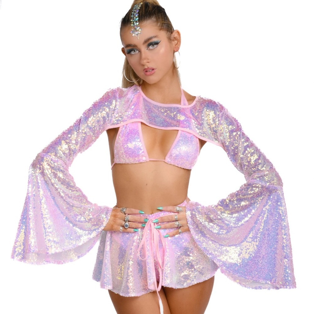 Cotton Candy Goddess Sequin Set - Lumi Shop